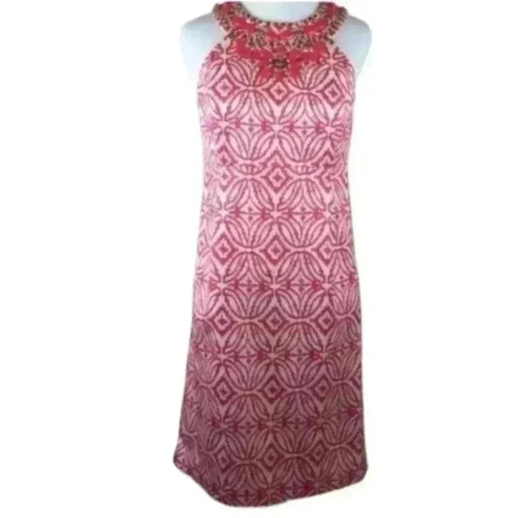 INC woman’s Dress Size 4 Beaded Halter Pencil - Picture 9 of 9